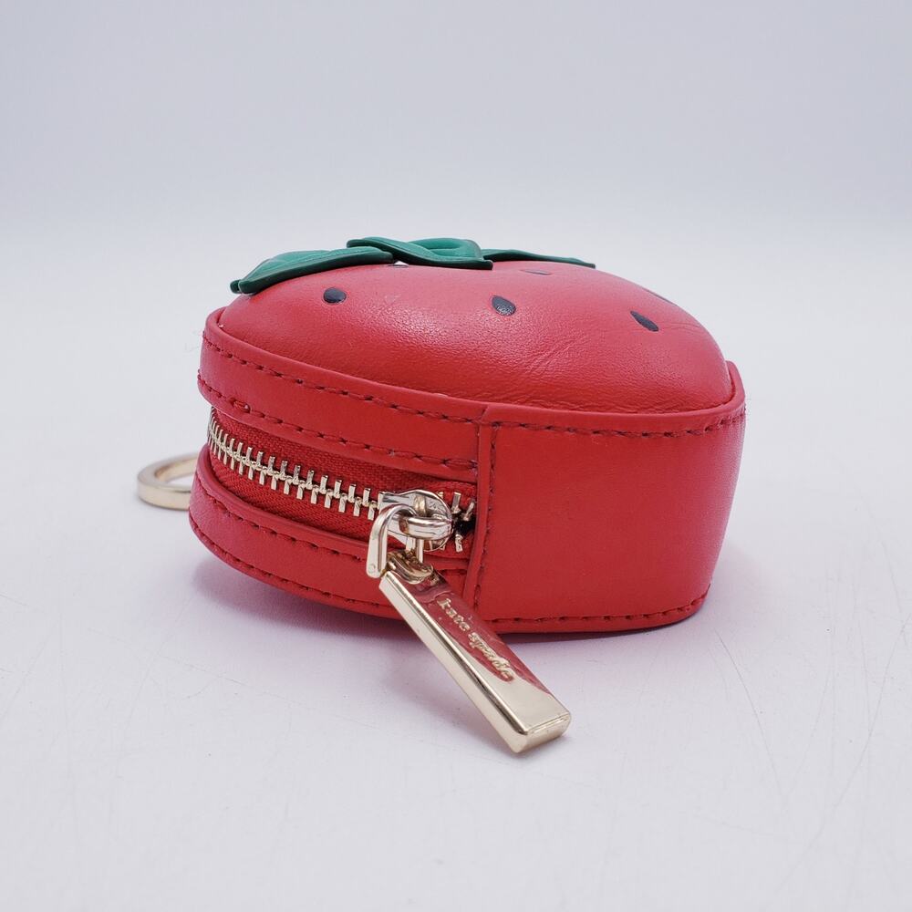 Kate Spade KG649 Strawberry Dreams Coin Purse Keychain - Picture 5 of 11